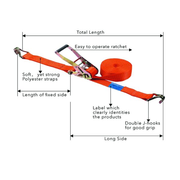 TOYO Ratchet cargo lashing strap